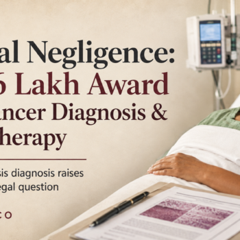 Medical Negligence: ₹23.36 Lakh Award After Cancer Diagnosis & Chemotherapy