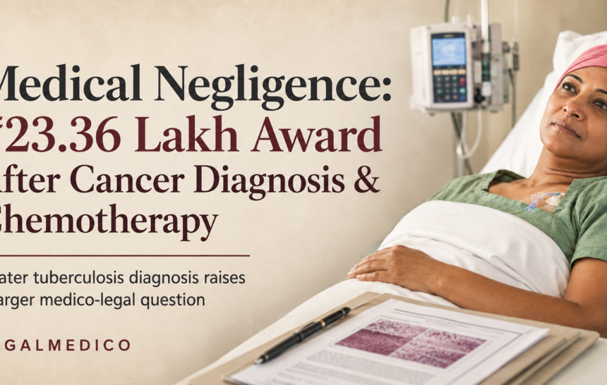 Medical Negligence: ₹23.36 Lakh Award After Cancer Diagnosis & Chemotherapy