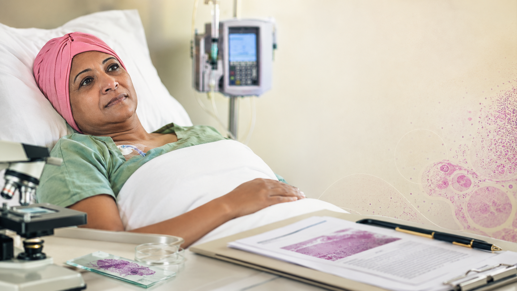 Medical negligence case involving suspected cancer, chemotherapy, pathology and diagnostic review